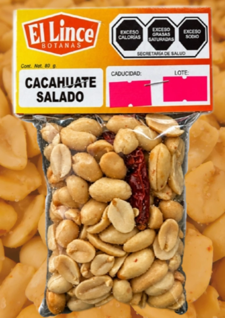 cacahuate salado