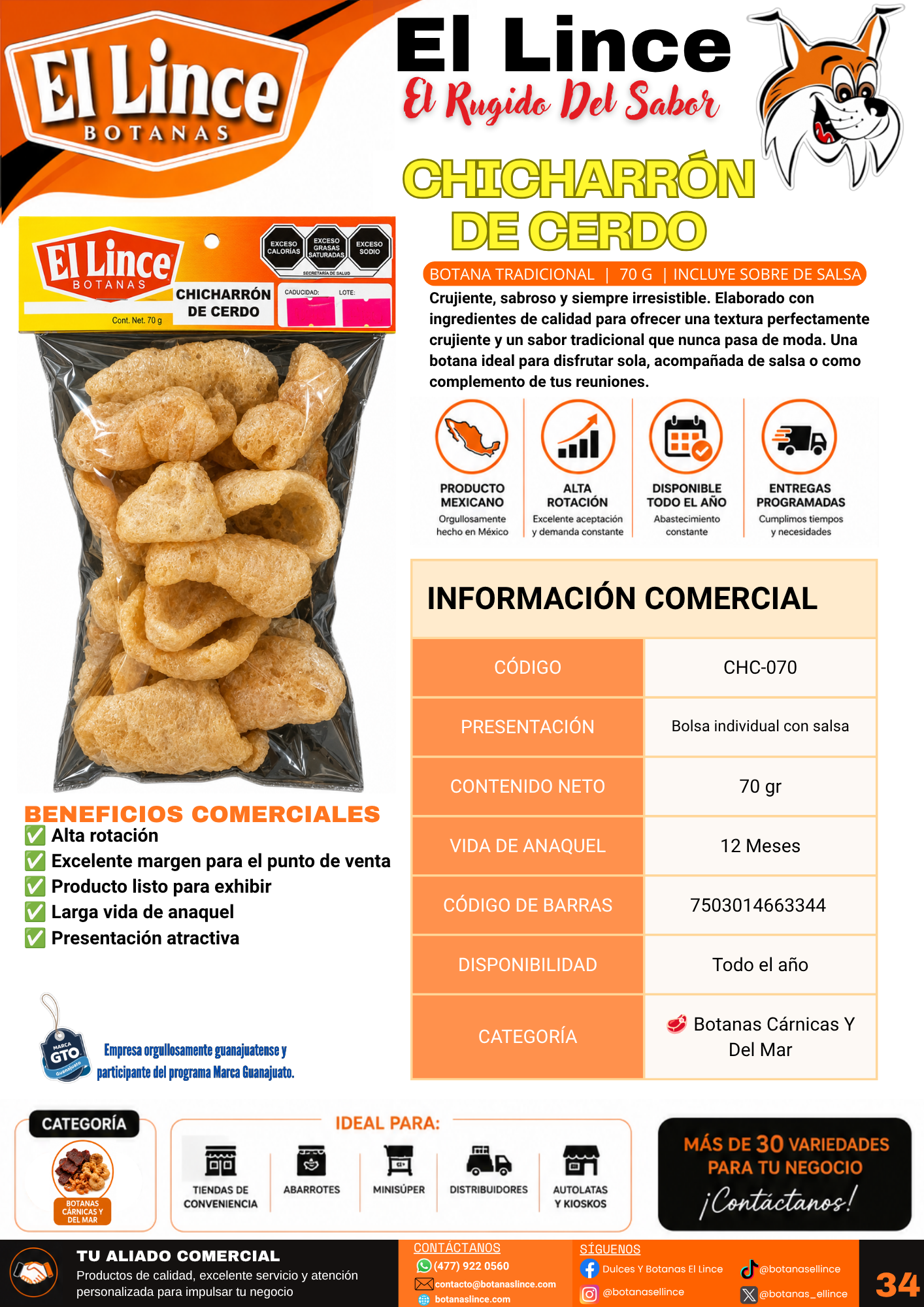 chicharrón de cerdo