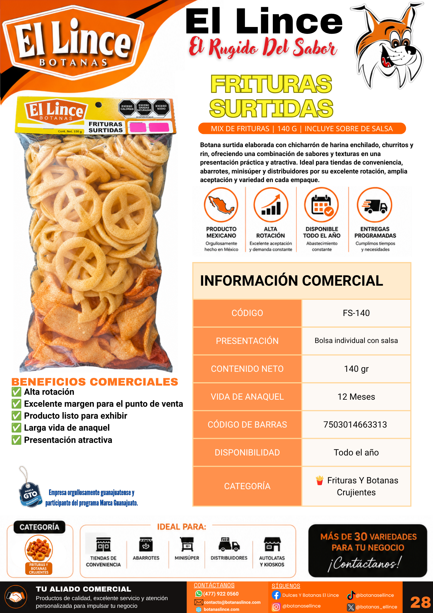 frituras surtidas