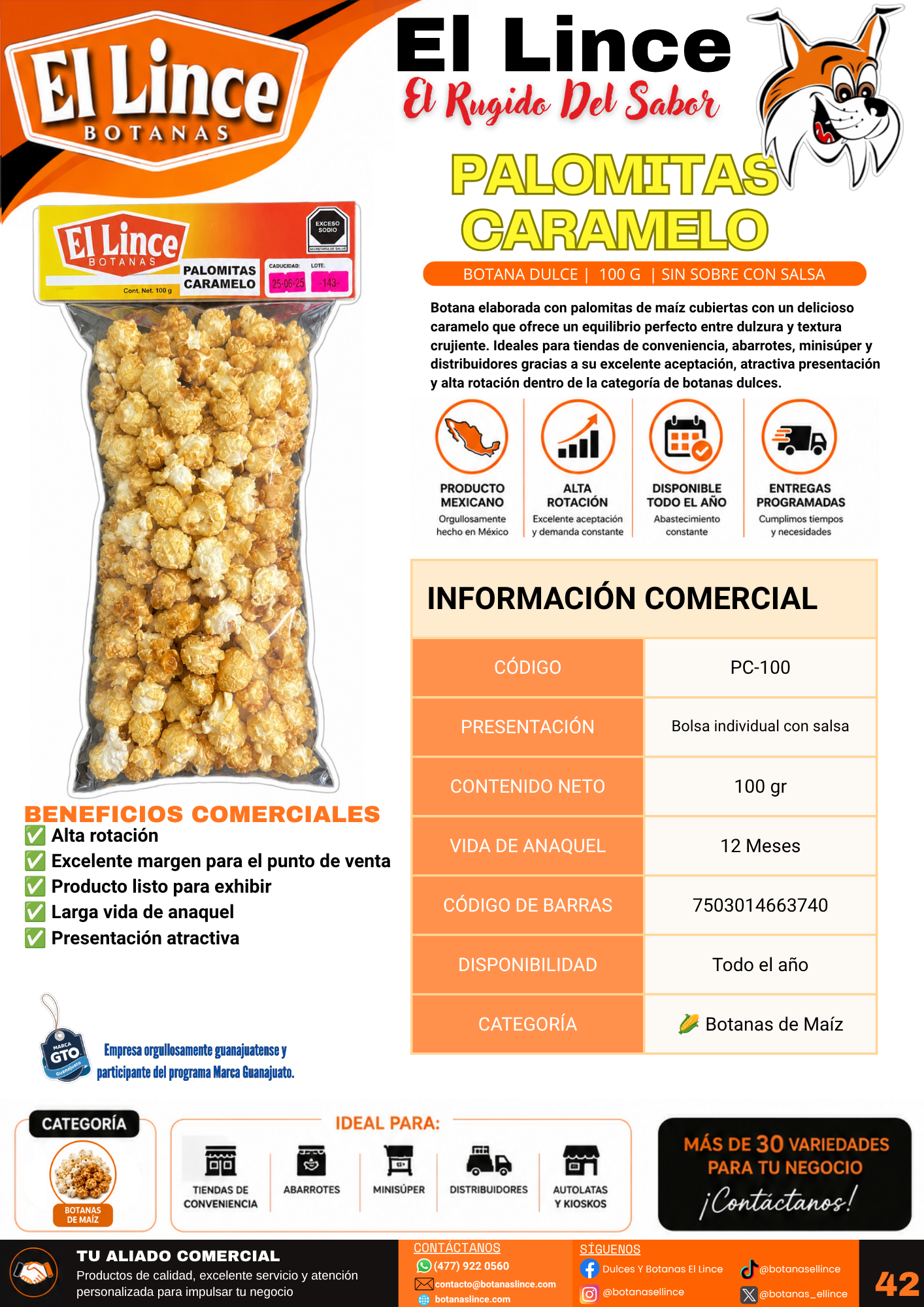 palomitas de caramelo