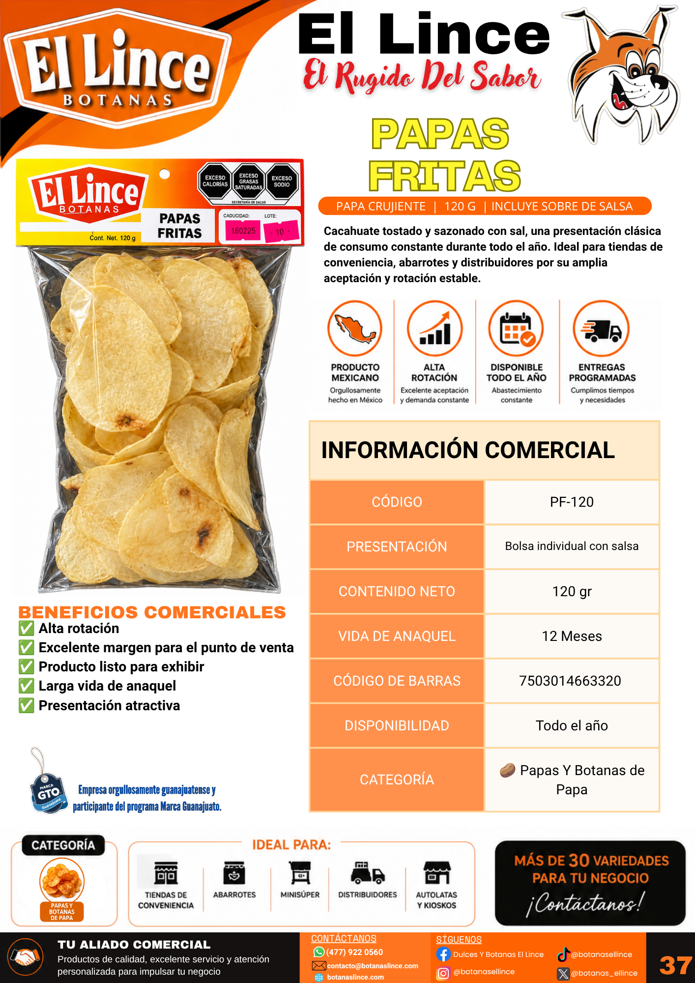 papas fritas