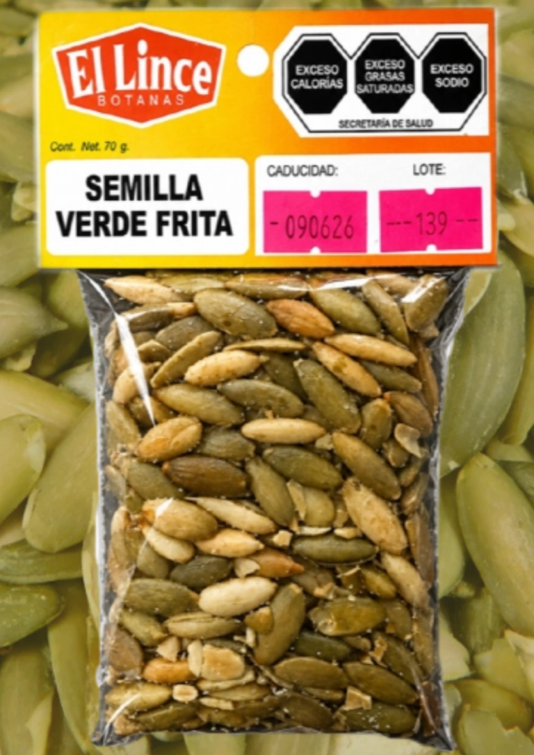 semilla verde frita